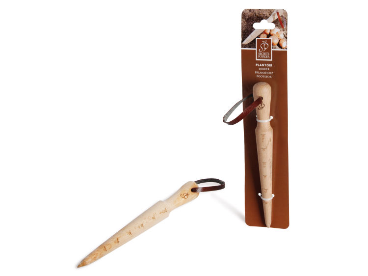 Esschert Pflanzholzsetzer, Blumenzwiebelsetzer aus Holz
