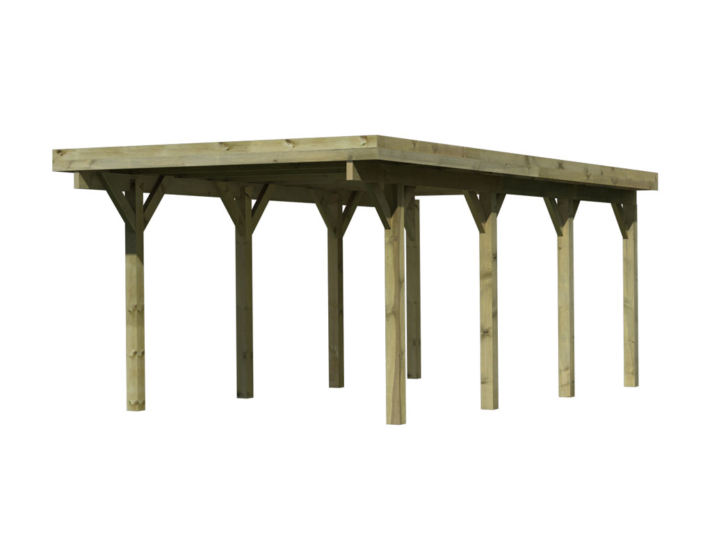 Karibu CLASSIC Einzel Carport 2