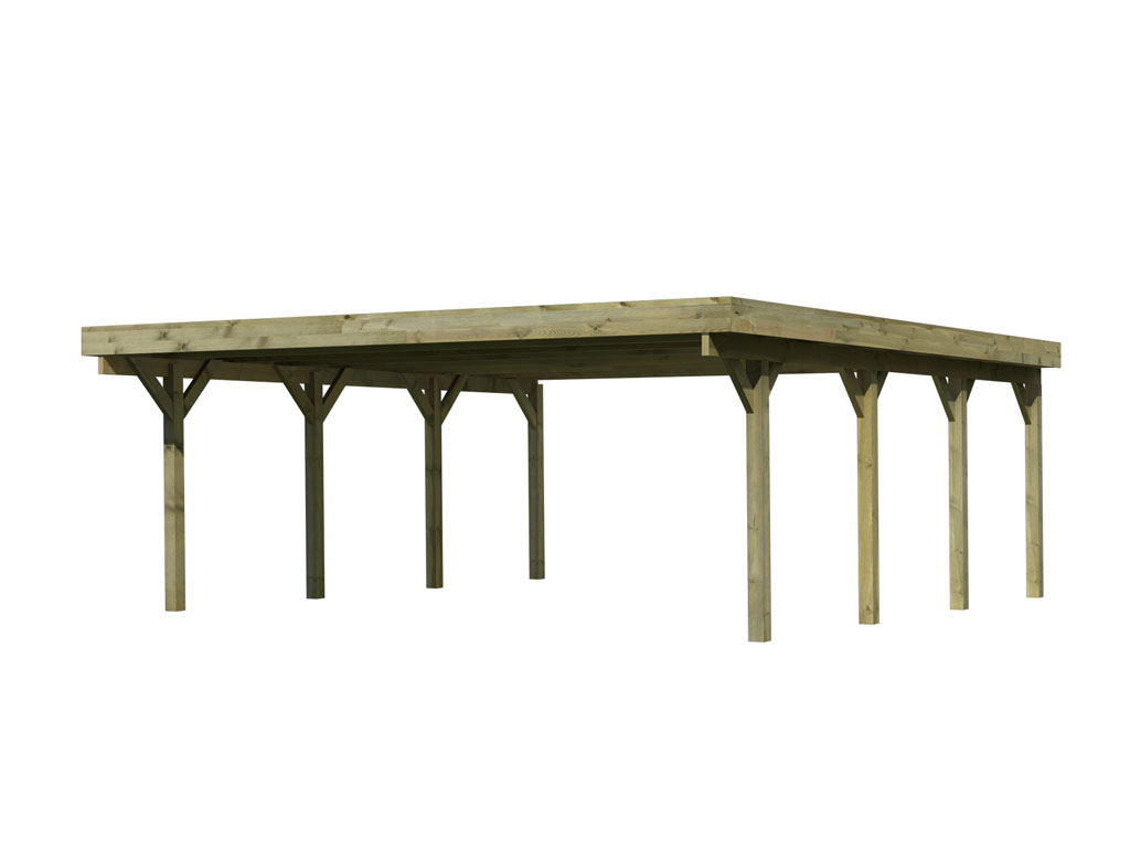 Karibu CLASSIC Doppel Carport 2