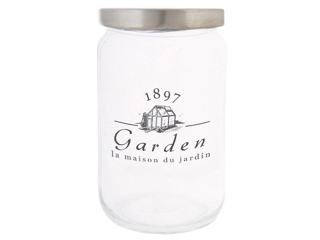 Marmeladenglas Gr. L Garden 1897