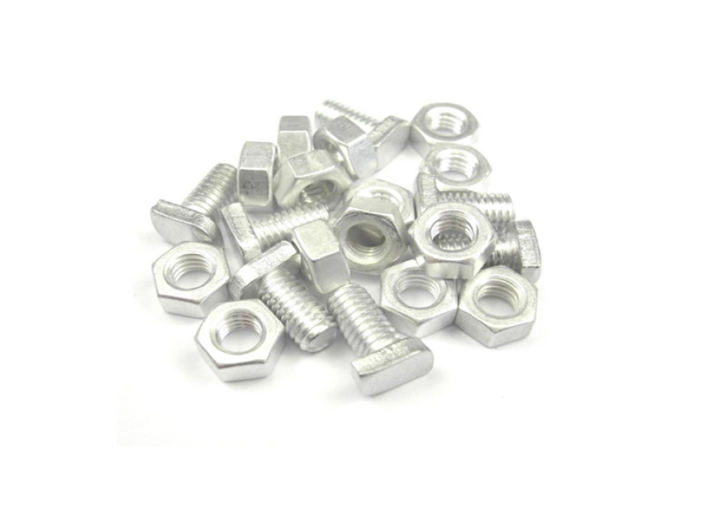 Gewächshaus Schrauben Aluminium Rhombuskopf