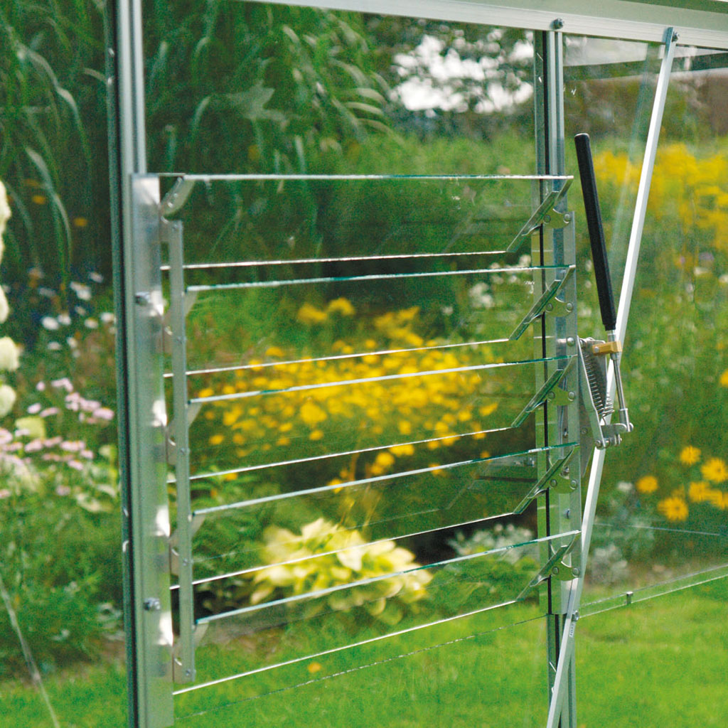 Vitavia Lamellenfenster für Gewächshäuser