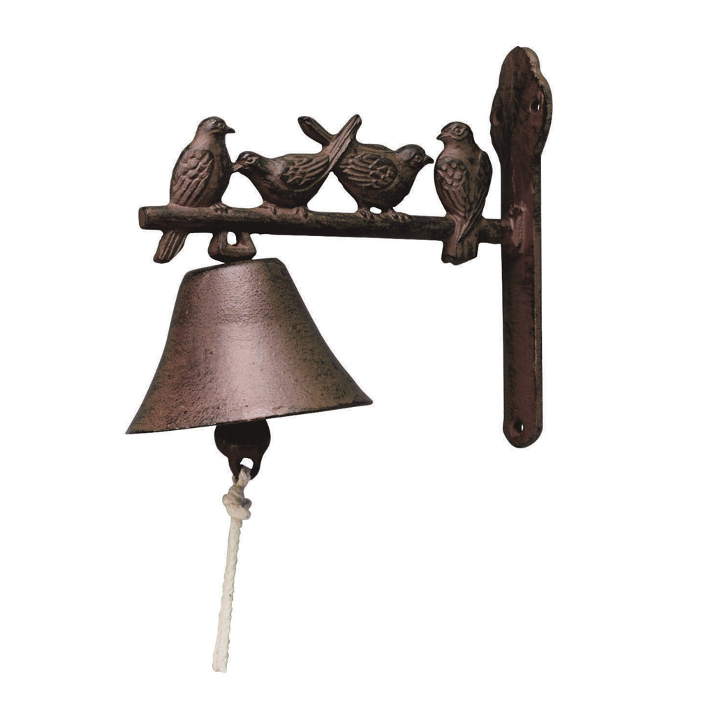 nostalgischer Türglocke Vögel
