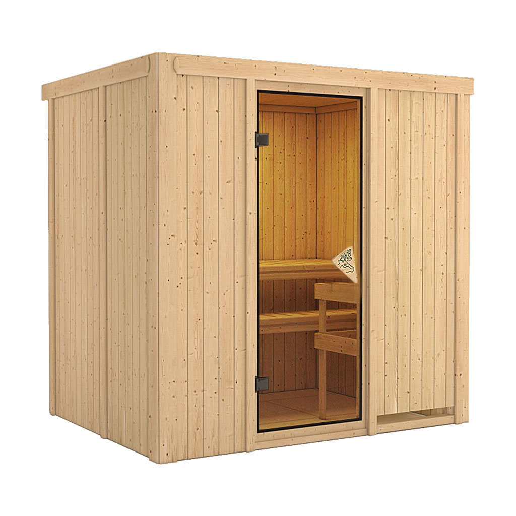 Karibu 68 mm System Sauna Bodin