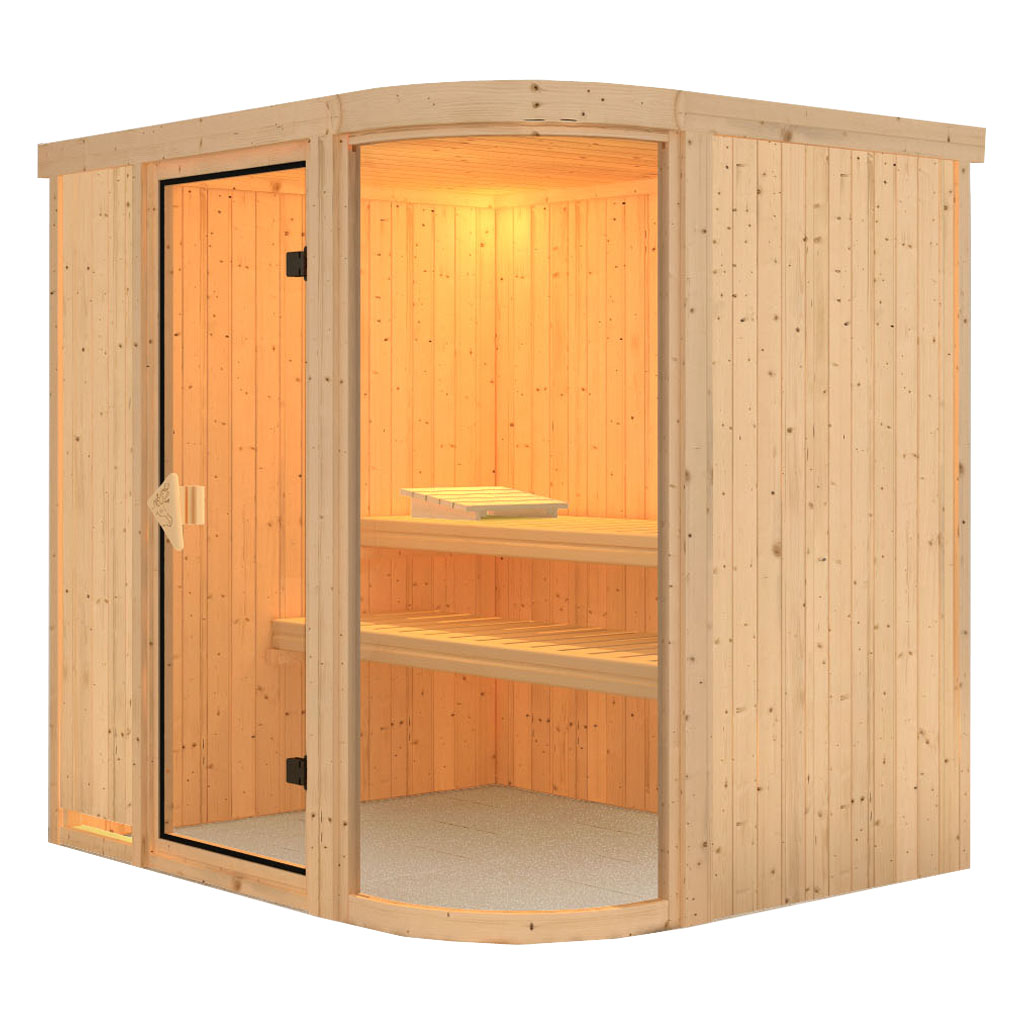 Karibu 68 mm System Sauna Parima 2