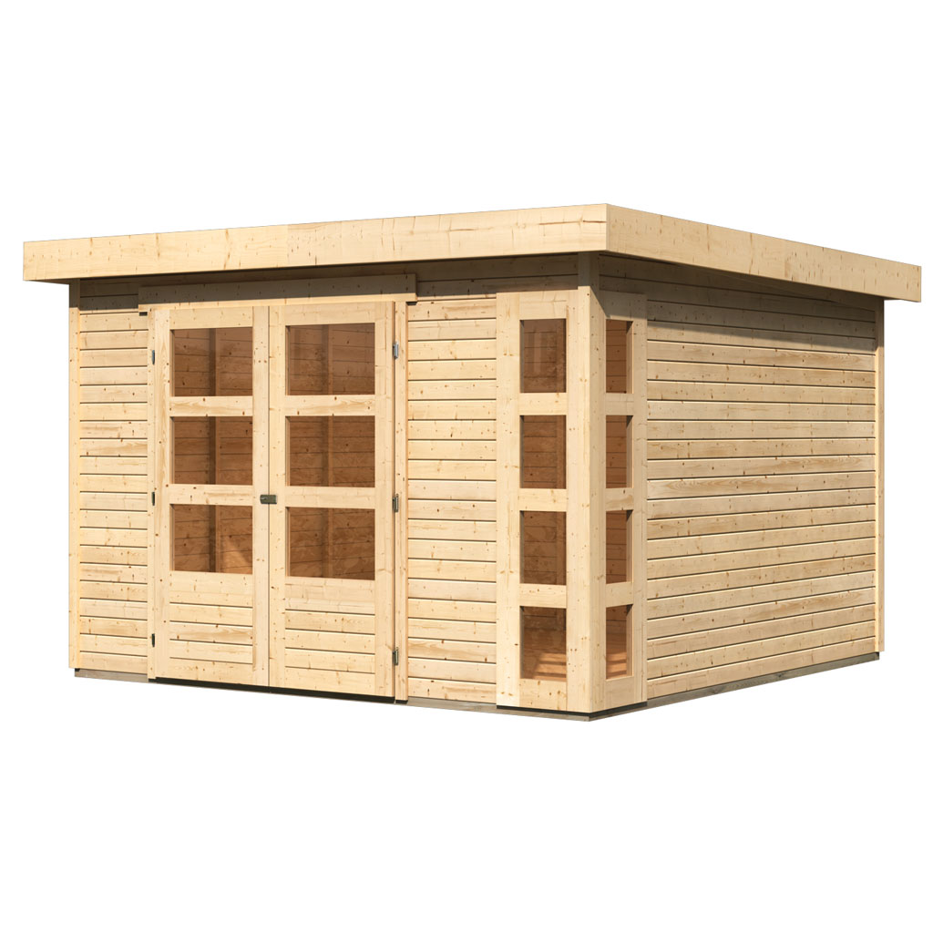 Karibu 19 mm Gartenhaus Kerko 6