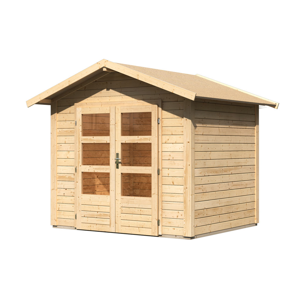 Karibu 28 mm Gartenhaus Talkau 3