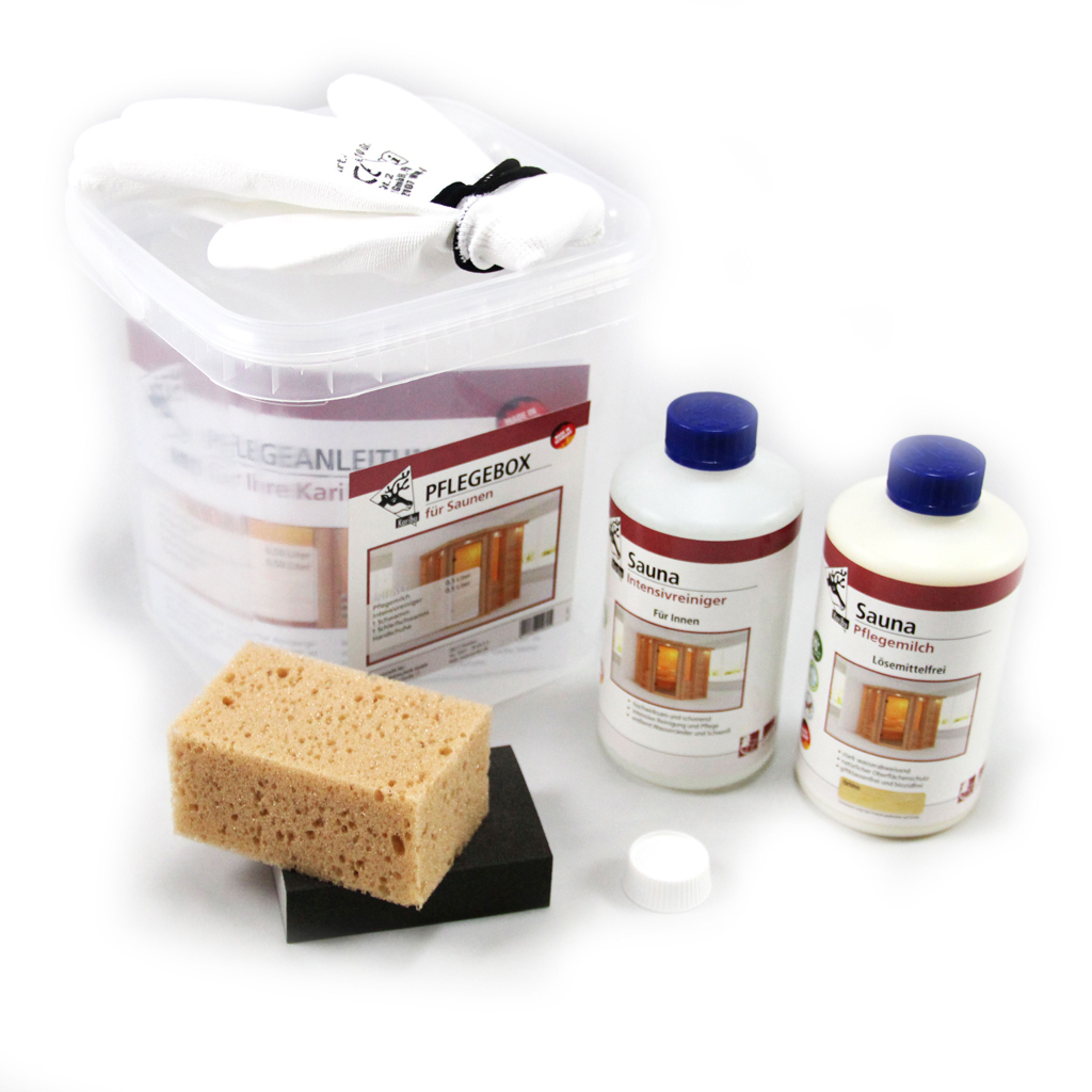 Karibu Sauna Pflegebox