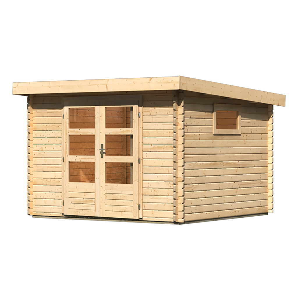 Karibu Blockbohlenhaus Trittau 3