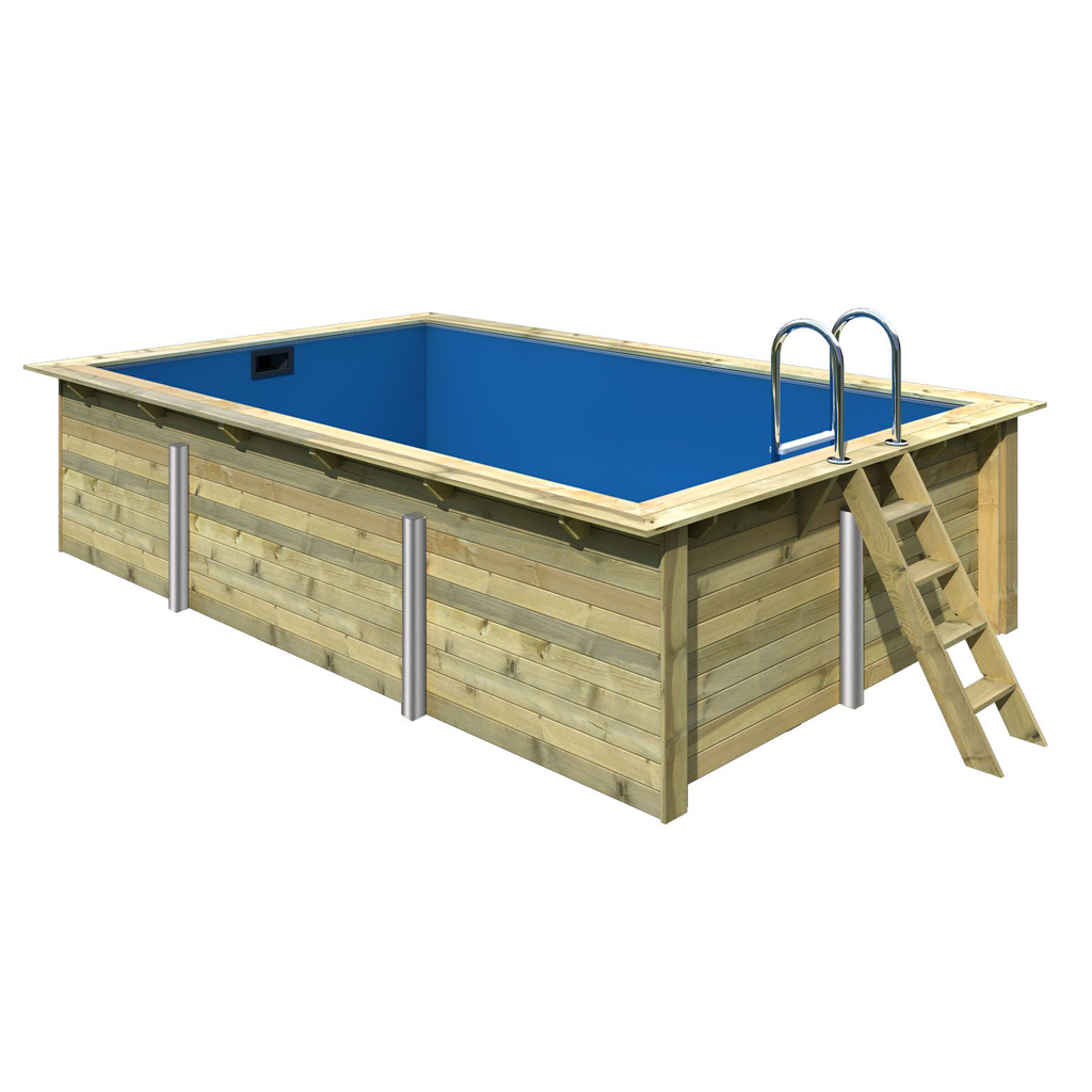 Karibu Rechteck Pool Modell 3