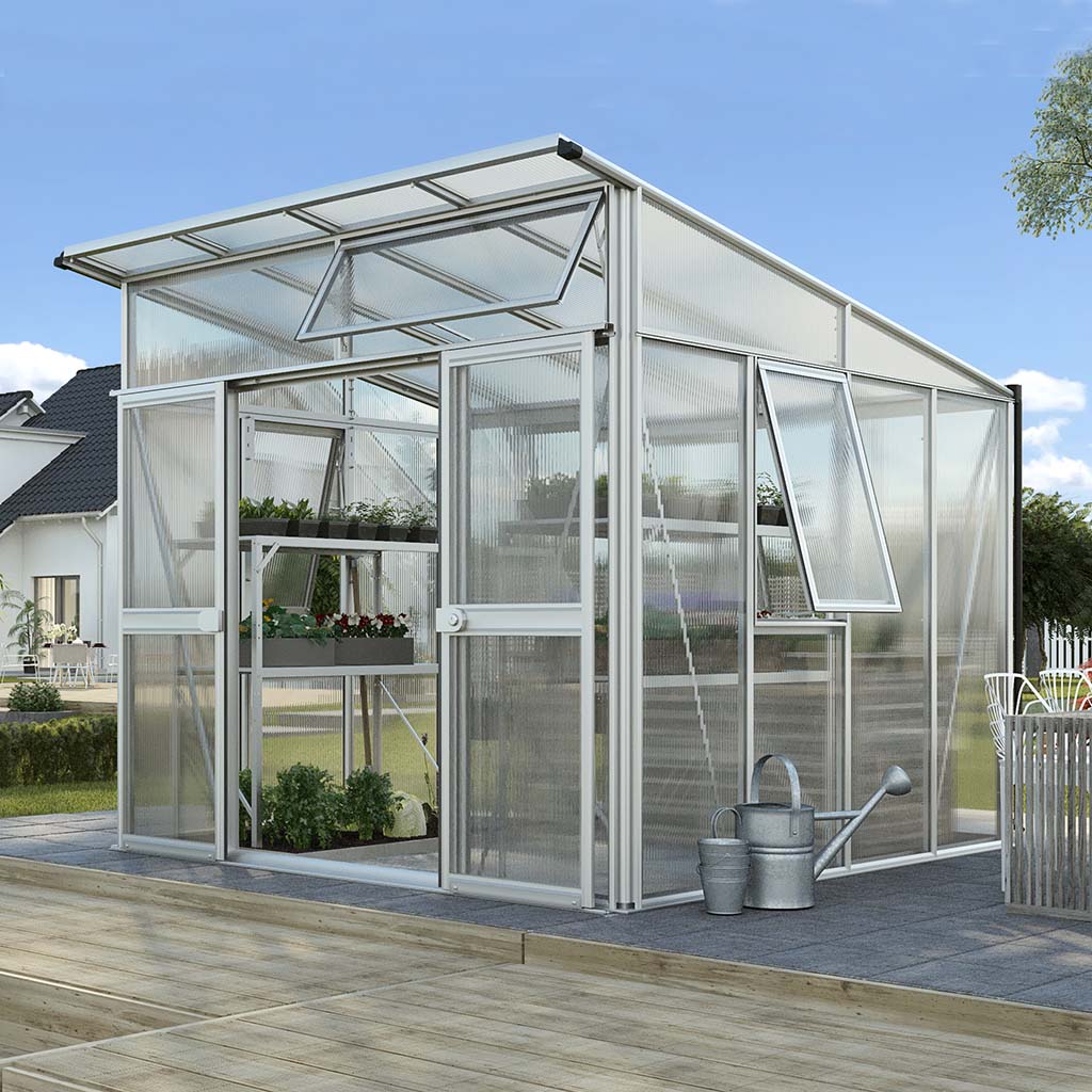 Vitavia Pultdach Gewächshaus Aura