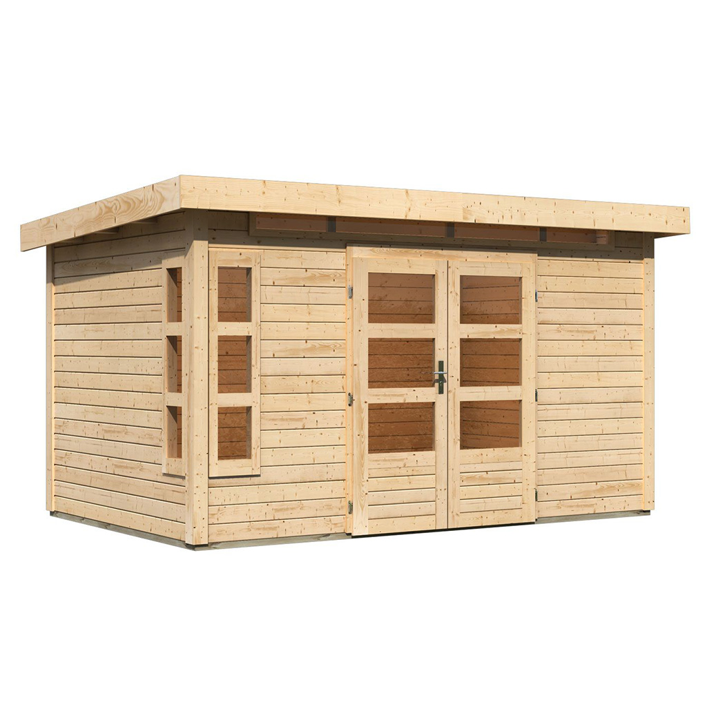 Karibu 28 mm Gartenhaus Kastorf 7