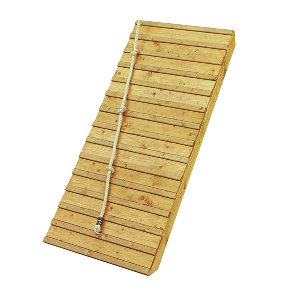 Holzrampe für 150 cm Podest