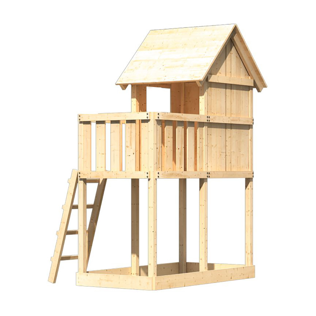Karibu Spielturm Frieda Basisturm