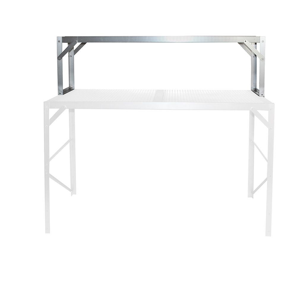 Vitavia Tischaufsatz für Gewächshaustisch Aluminium blank eloxiert