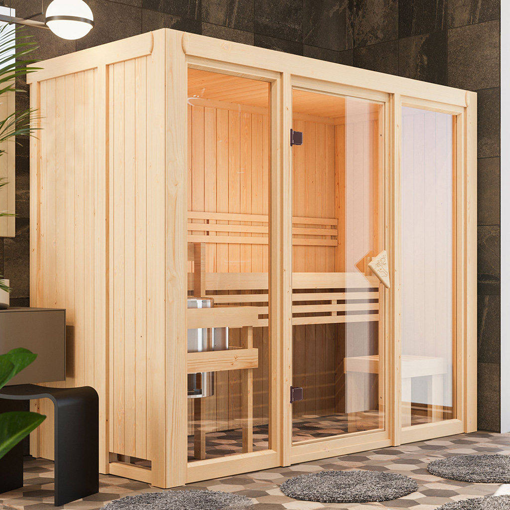 Karibu 68 mm System Sauna Avari 2