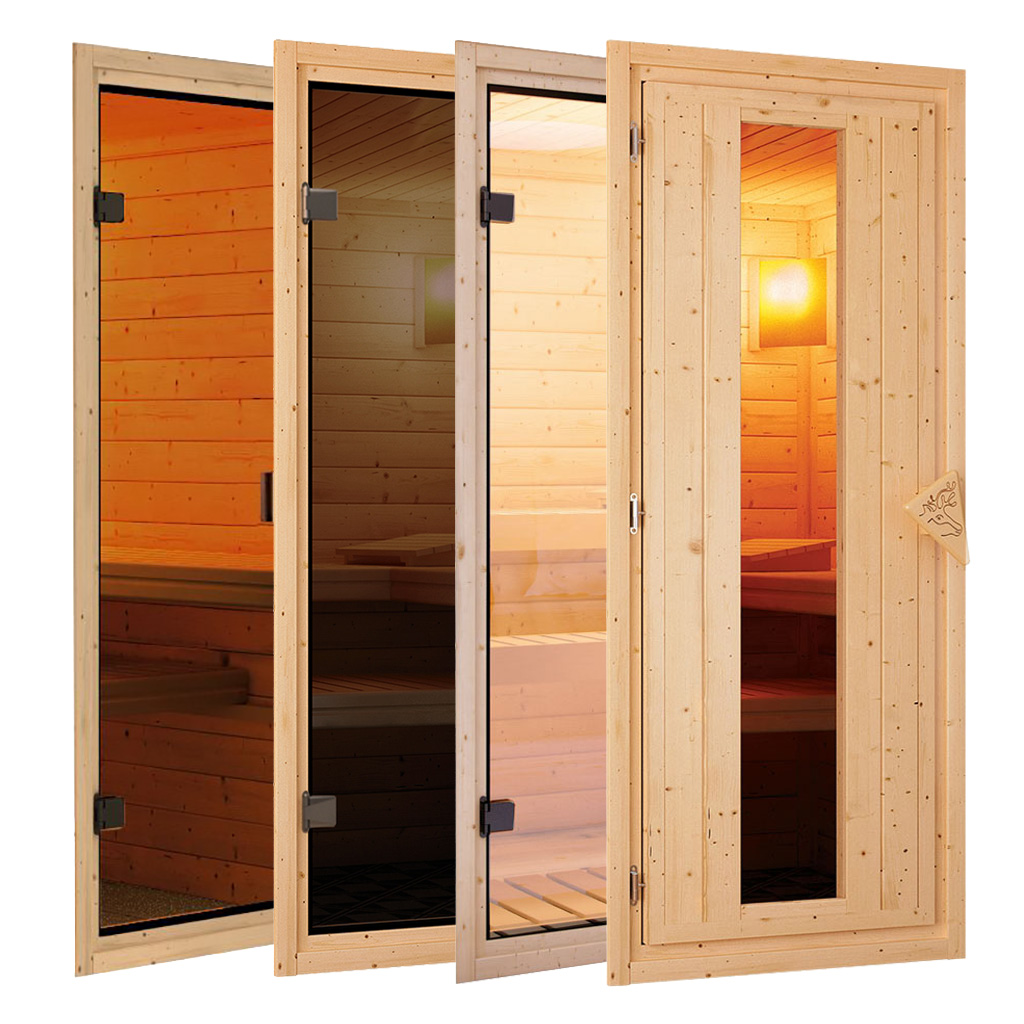 Karibu Sauna Türelement Innensauna