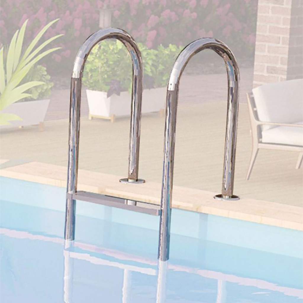 Karibu Pool Edelstahlleiter