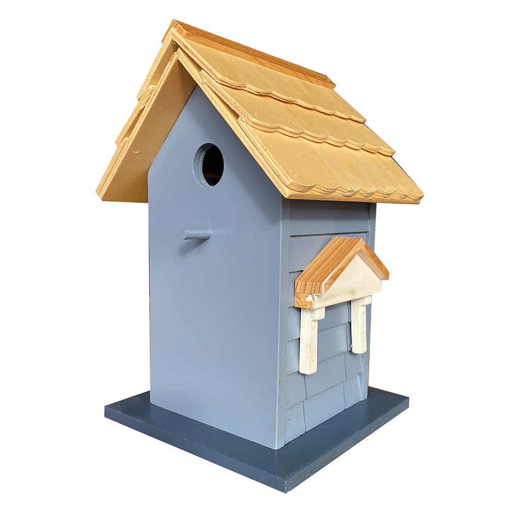 Nistkasten Vogelhaus blau