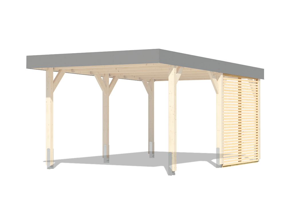Lamellen Seitenwand für Leimholz Carport
