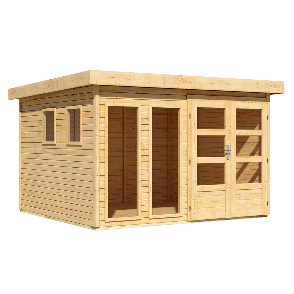 Karibu 19 mm Gartenhaus Lahar 6