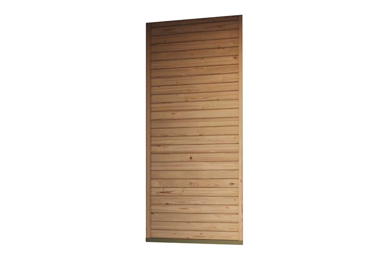 Karibu Cubeco Pavillon Seitenwand halb