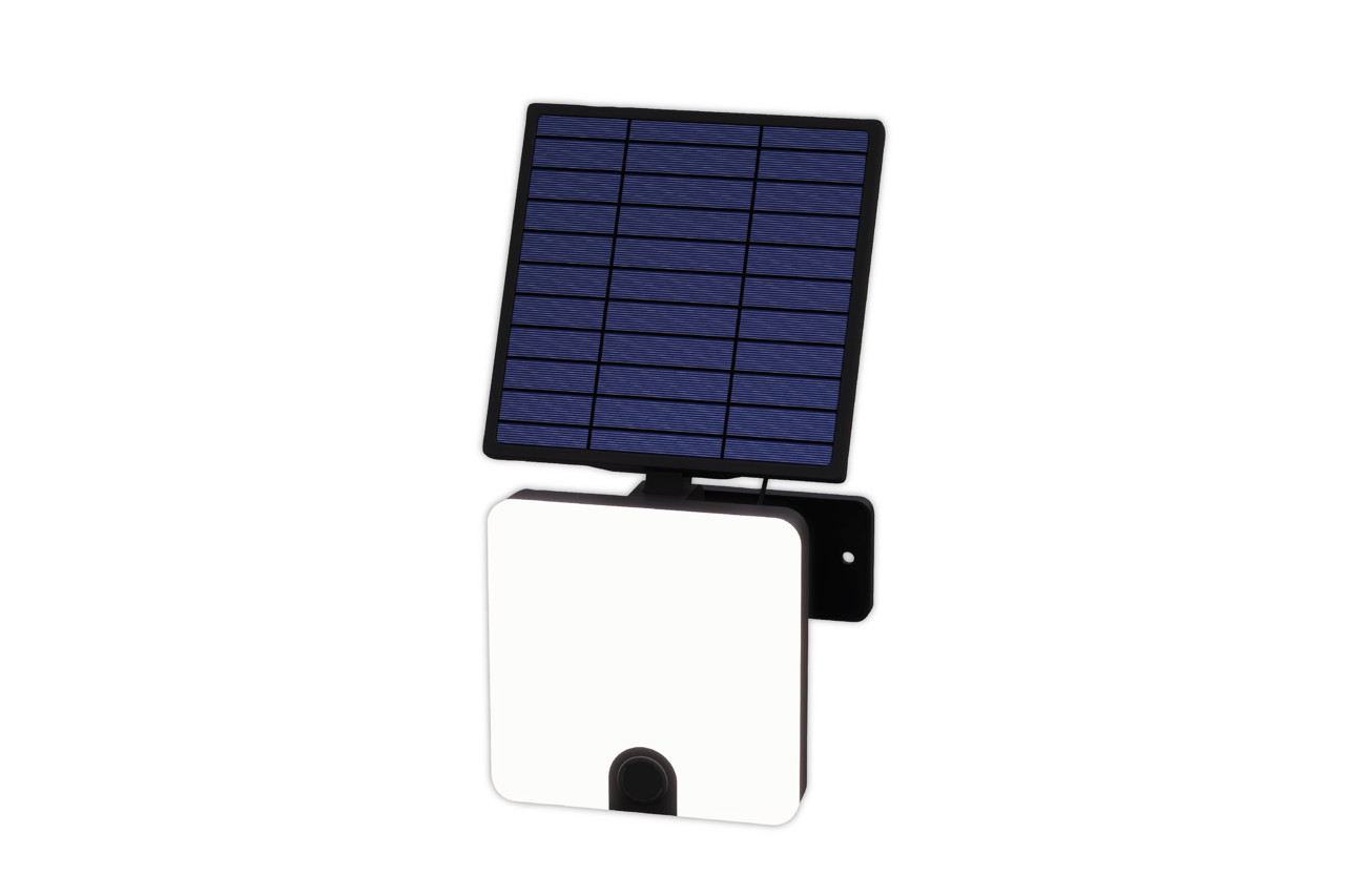 LED Außenstrahler Sunny mit Solar für Karibu Cubeco Pavillon